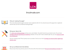 Tablet Screenshot of lincolnvale.com